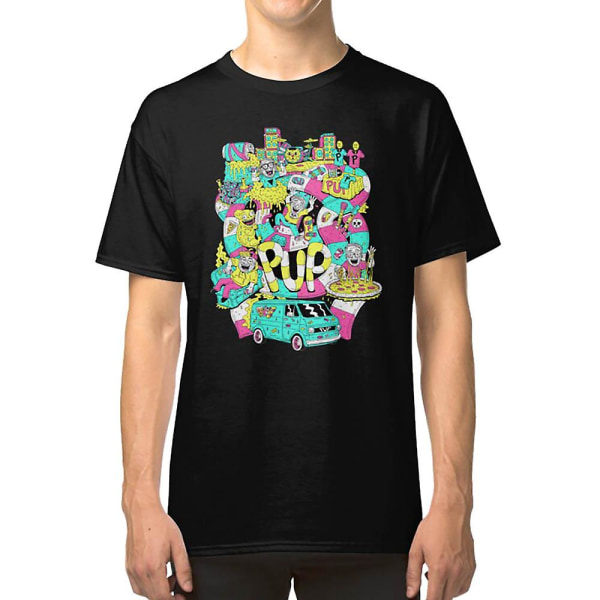 T-shirt med PUP-bandlogotyp XXL