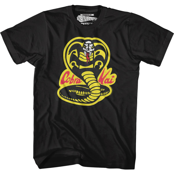 Klassisk Logo Cobra Kai T-shirt XL