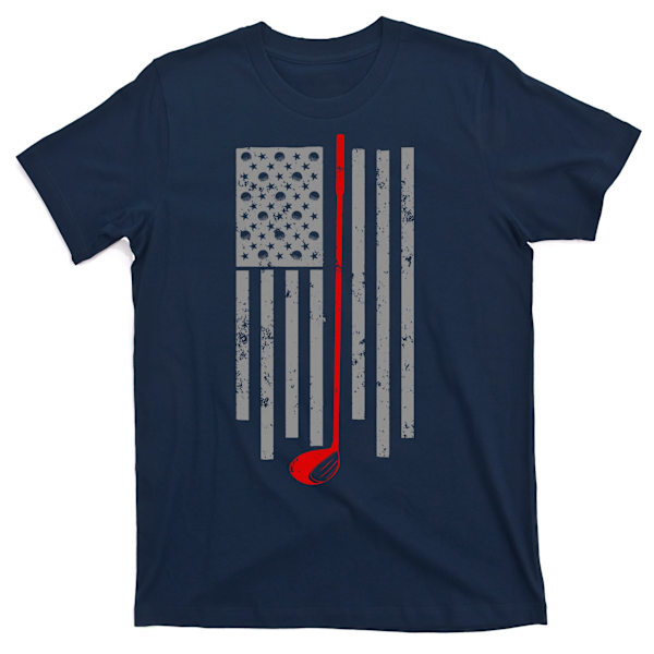Vintage Golf Amerikansk Flagga USA T-shirt XXL
