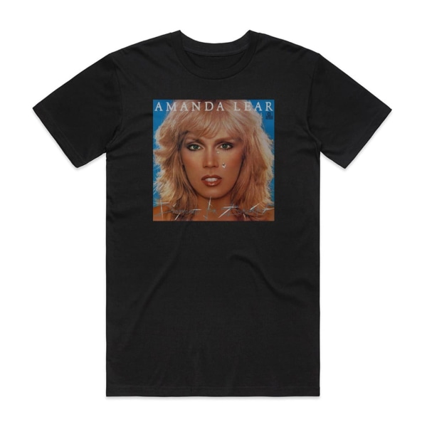 Amanda Lear Diamonds For Breakfast Album Cover T-Shirt Svart L