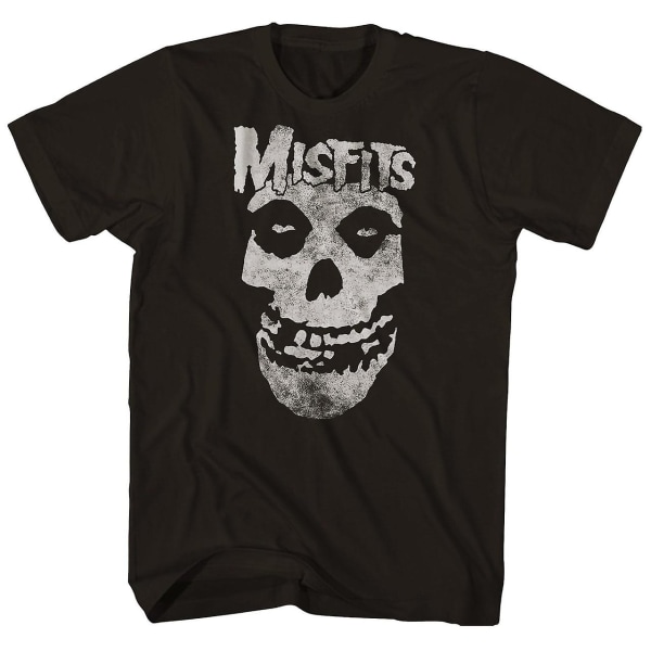 The Misfits T-Shirt Officiell Skalle-Logotyp Misfits T-Shirt S