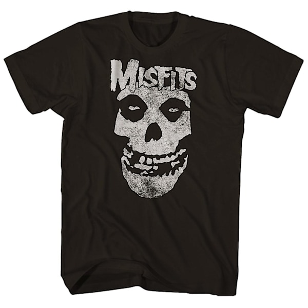 The Misfits T-Shirt Officiell Skalle-Logotyp Misfits T-Shirt XXL