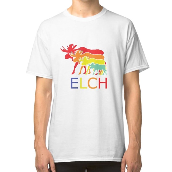 Elch Färgpalett T-shirt XXXL