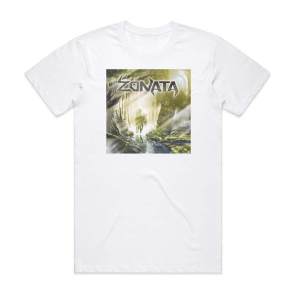 Zonata Buried Alive Album Cover T-shirt Vit XL