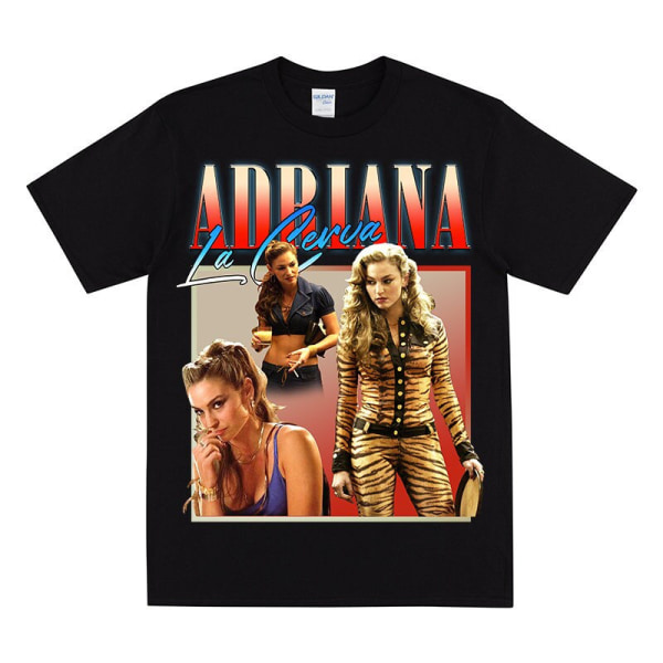 ADRIANA LA CERVA Homage T-shirt Black L