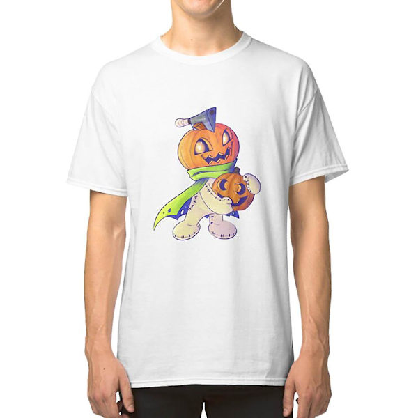 Pumpkinmon Digimon T-skjorte S