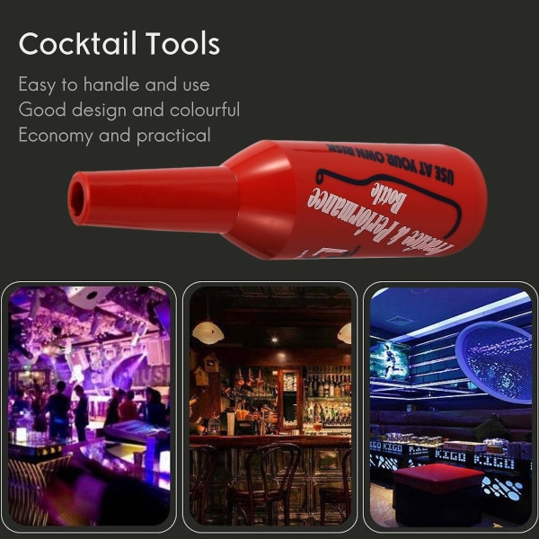 Bartender øvingsbar - rød