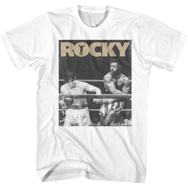 Distressed Apollo vs Rocky T-shirt L