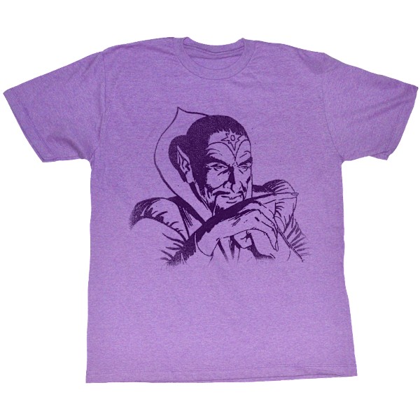 Lilla Ming the Merciless Flash Gordon T-skjorte Ny M