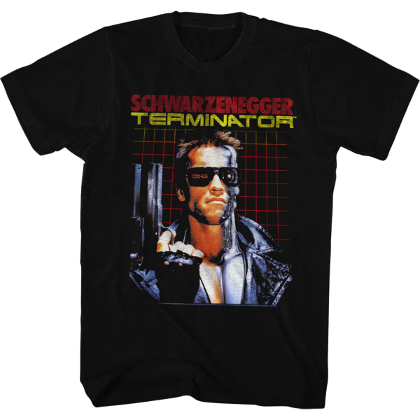 Grid Poster Terminator T-paita M