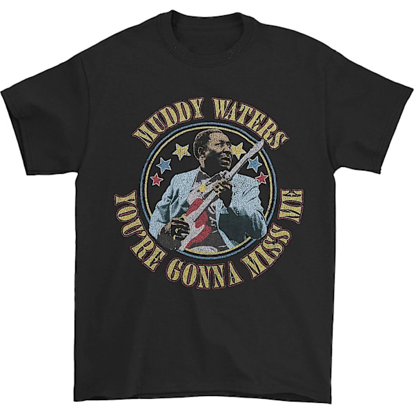 Muddy Waters Gonna Miss Me T-skjorte M