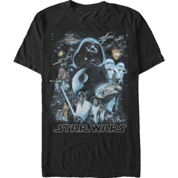 Star Wars Karaktärer T-shirt S