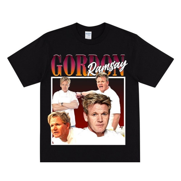 GORDON RAMSAY Kunnianosoitus T-paita Black S