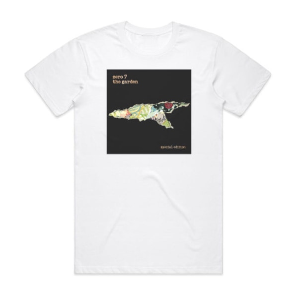 Zero 7 The Garden Album Cover T-shirt Hvid S