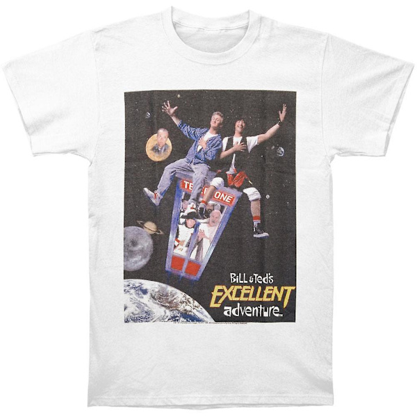Bill And Teds Excellent Adventure Poster T-skjorte M