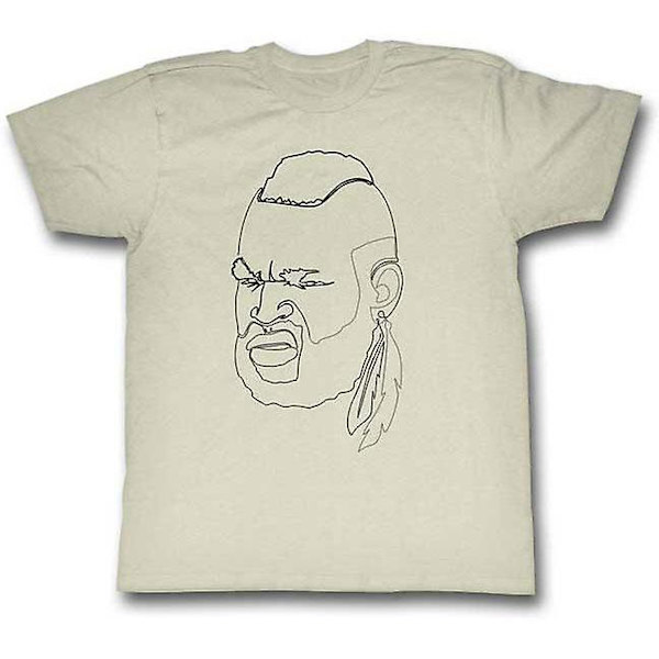 Mr. T One Line Mr. T T-shirt M