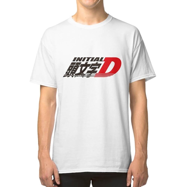 Initial D Logo T-skjorte S