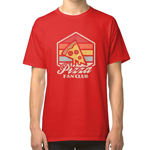Pizza-faniklubin T-paita red M