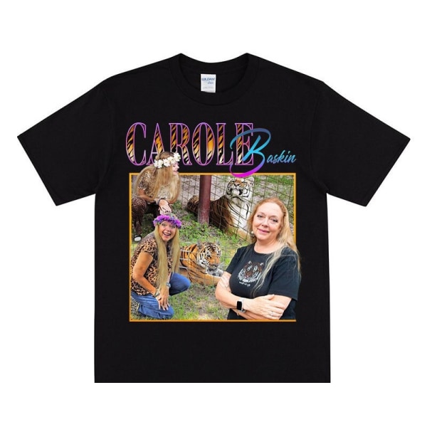 CAROLE BASKIN Hyllest T-skjorte Black M