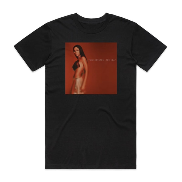 Toni Braxton The Heat Album Cover T-shirt Svart XXXL