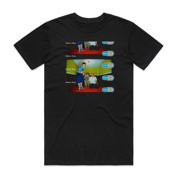 blink-182 Adams Song Album Cover T-skjorte Svart XL