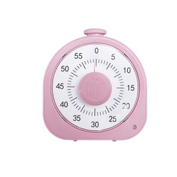 Vision Timer Mekanisk Köktimer 60 Minuter Alarm Matlagning Timer Rosa