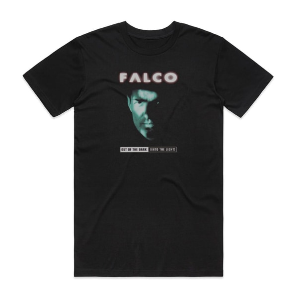 Falco Out Of The Dark Into The Light Album Cover T-Shirt Svart L