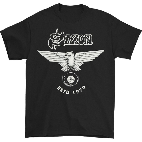 Saxon Established 1979 T-shirt L