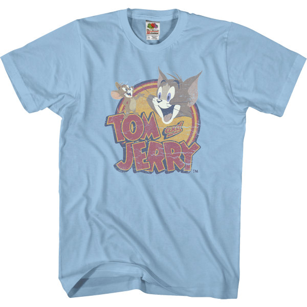 Logo Tom og Jerry T-shirt XXL