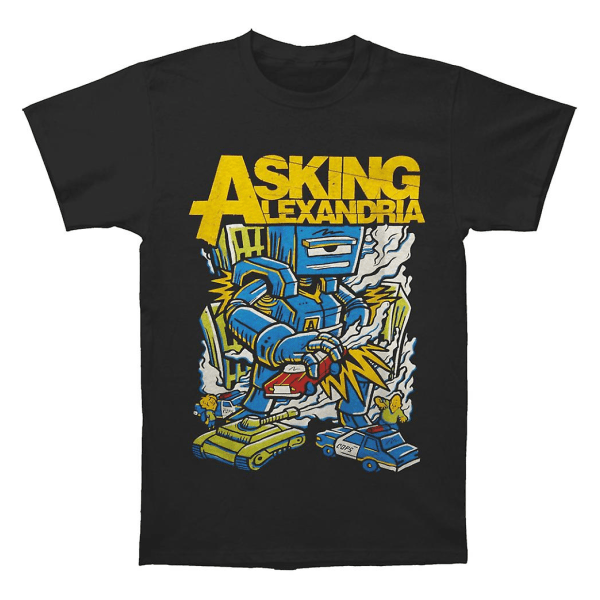 Asking Alexandria Pakket Killer Robot T-shirt XXL