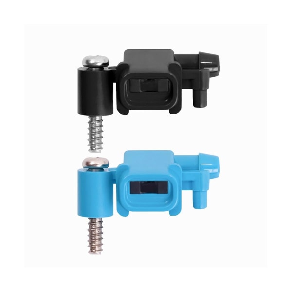 2 stk støvsugermunnstykker for M6 240 241 244 Smart Mopping Robot - Erstatningsmunnstykke Svart