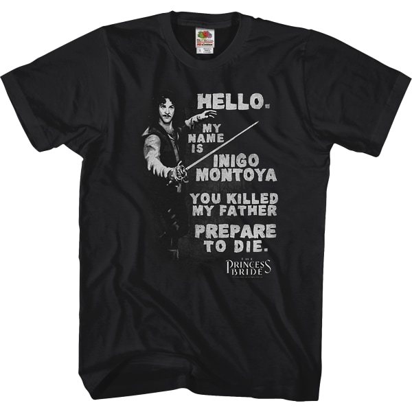 Inigo Montoya Prinsessenbruden T-shirt L