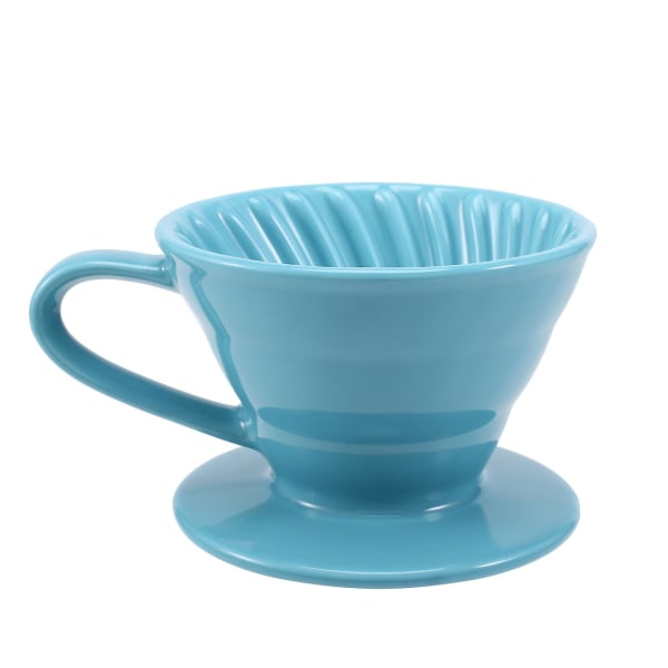 Keramisk Handbrygg Kaffefilterkopp Konisk Filter Kaffedroppset Hushållskaffemaskin P