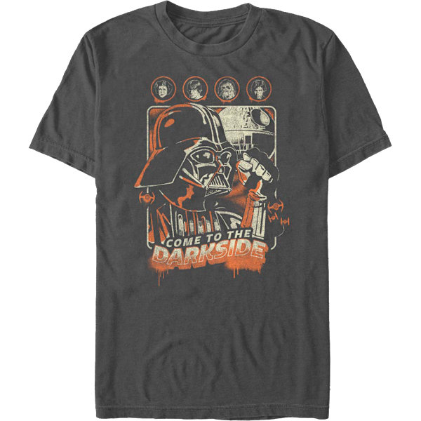 Kom Til Den Mørke Side Star Wars T-Shirt XXL