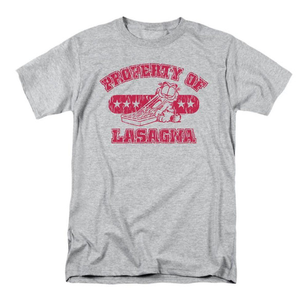 Garfield Äger Lasagne T-shirt XXXL