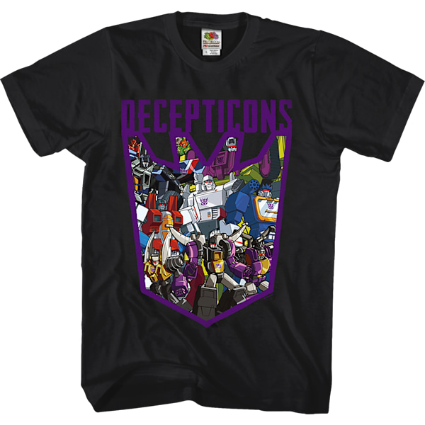 Decepticons Collage Transformers T-shirt M