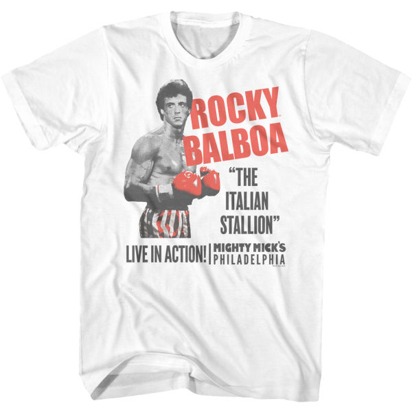 Live In Action Rocky T-paita L