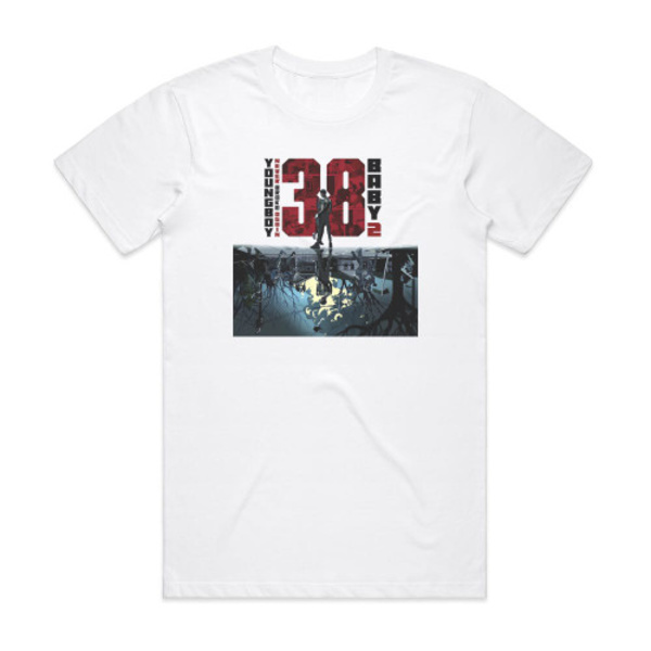 Youngboy Never Broke Again 38 Baby 2 Album Cover T-shirt Vit M