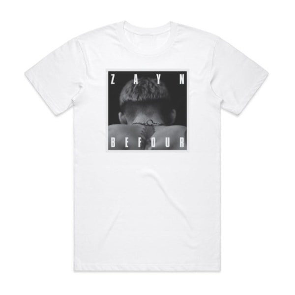 ZAYN Befour Album Cover T-shirt Vit XXXL
