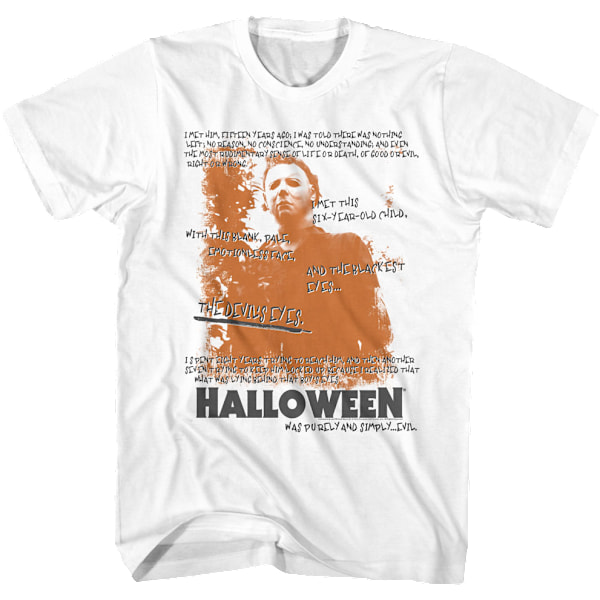 Purely And Simply Evil Halloween T-skjorte M