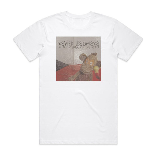 Xavier Baumaxa A Ten Clintn On Mi Hkal Album Cover T-Shirt Hvid M