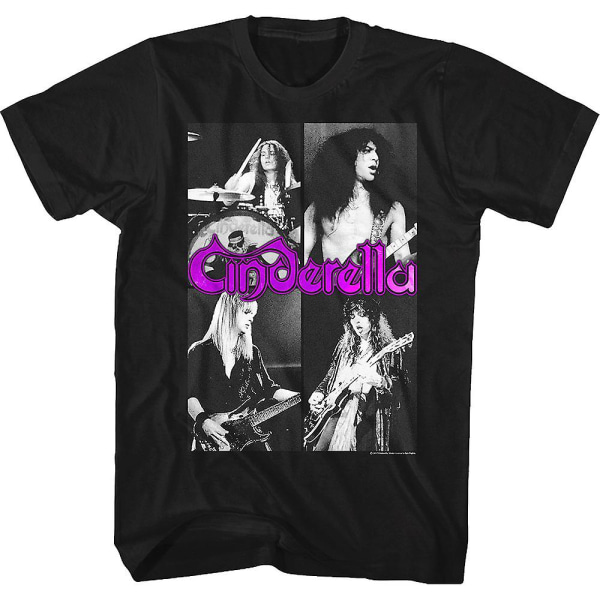 Bandmedlemmar Cinderella T-shirt XXL