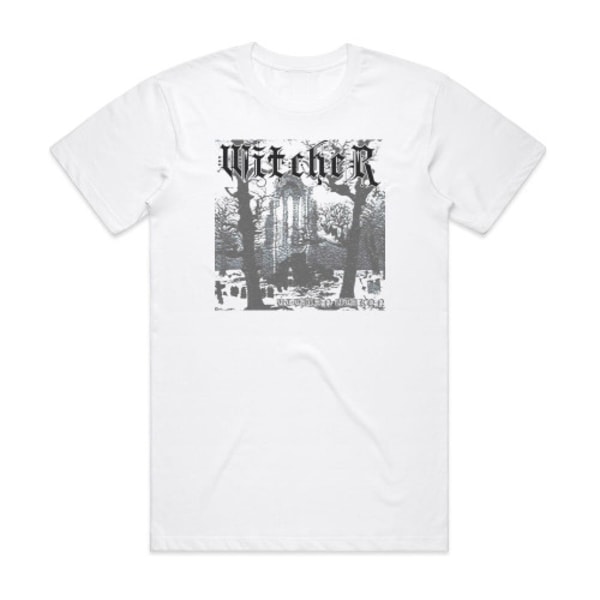 The Witcher Ttalan Utakon Album Cover T-shirt Hvid S