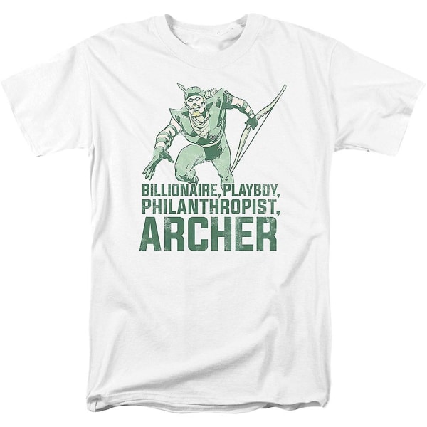 Archer Green Arrow DC Comics T-skjorte M