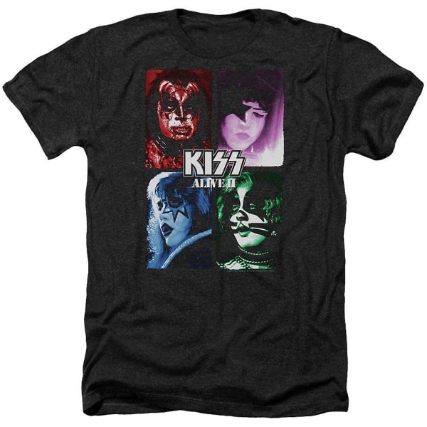 KISS Alive II Cover T-shirt L