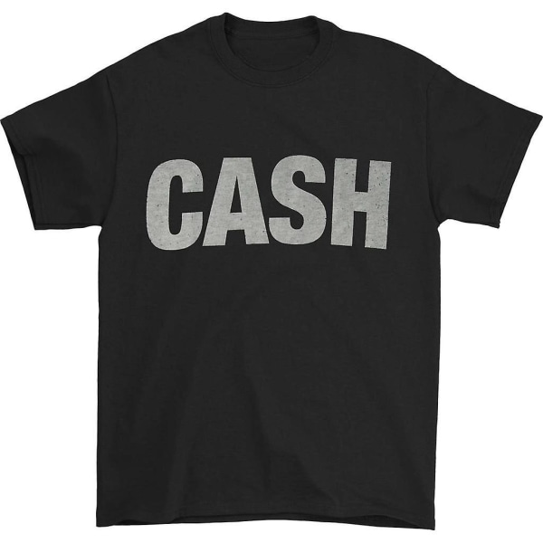 Johnny Cash CASH Faded T-paita XL