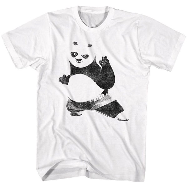 Kung Fu Panda Strike A Pose T-shirt XXL