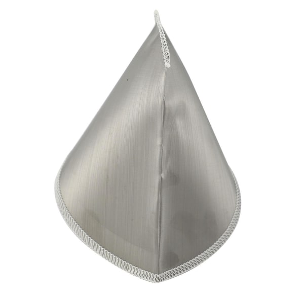 2x Återanvändbara Häll-över Kaffe Filter Rostfritt Stål Fint Nät Kaffe Filter Dropp Kon Papperslös Uni