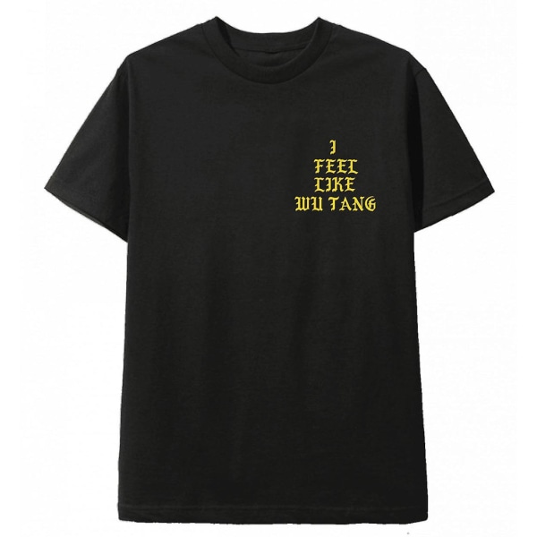 Wu Tang Clan Svart T-skjorte I Feel Like Wu Tang Paris S