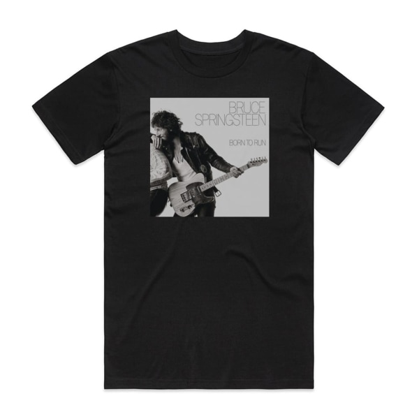 Bruce Springsteen Born To Run Album Cover T-Shirt Svart L